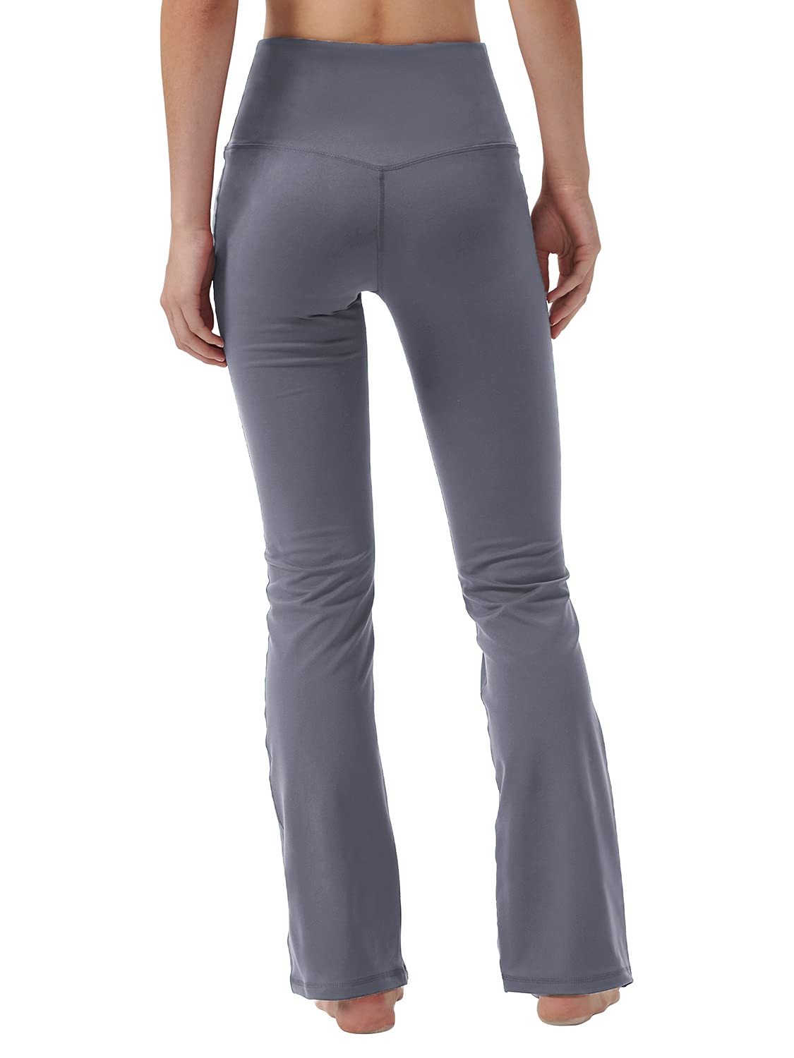 Bootcut Yoga Pants for Women - High Waist Tummy Control Workout Pants with Hidden Pockets - Perfect for Yoga, Gym & Office Wear