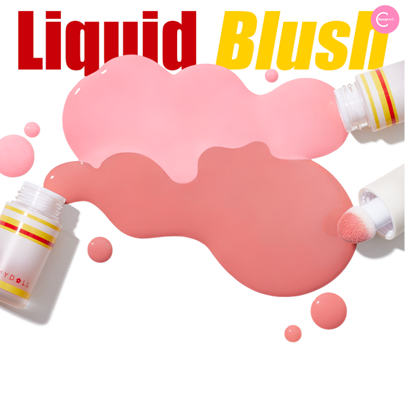 Judy Doll Active Series Liquid Blush - Long Lasting & Buildable Cheek Color for Natural Flush - Perfect for Everyday Wear, Date Night & Special Occasions