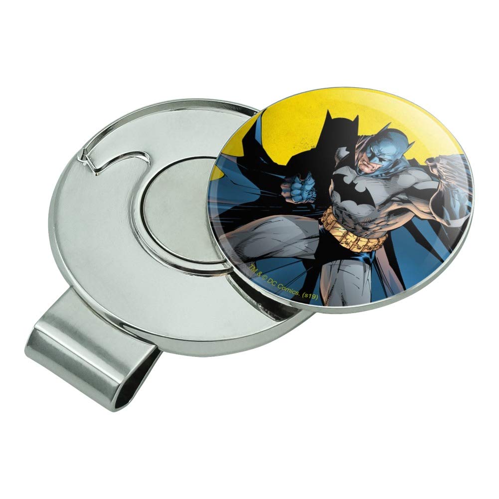 Batman Golf Hat Clip with Magnetic Ball Marker - DC Comics Character Accessory for Golfers | Perfect for Golf Tournaments, Casual Play & Superhero Fans