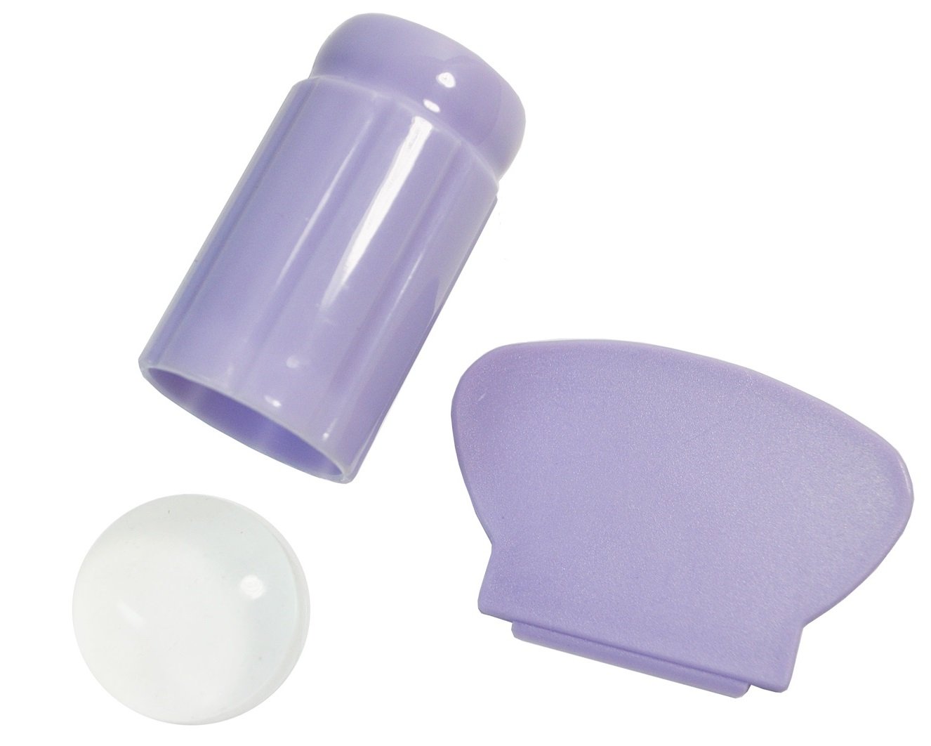 KM-Nails Clear Jelly Stamper for Nail Art - Professional Nail Stamping Tool for Salon & DIY Manicures at Home - Perfect for Gel, Acrylic & Regular Polish Designs