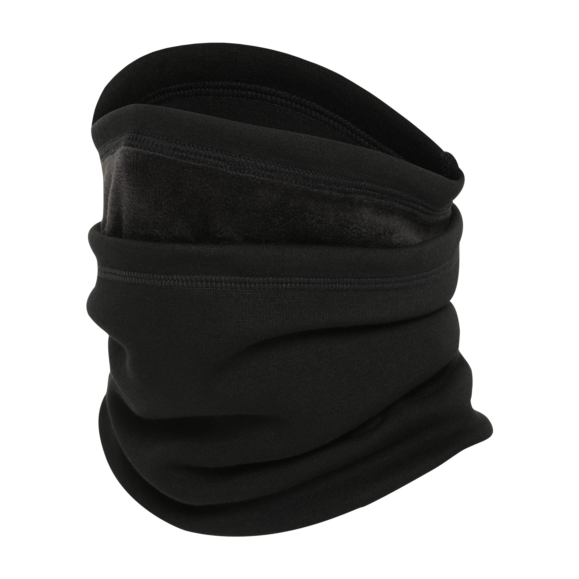 SUNMECI Fleece Neck Gaiter - Windproof Ski Scarf & Cold Weather Face Mask for Men Women - Perfect for Skiing, Snowboarding, Hiking & Winter Outdoor Activities