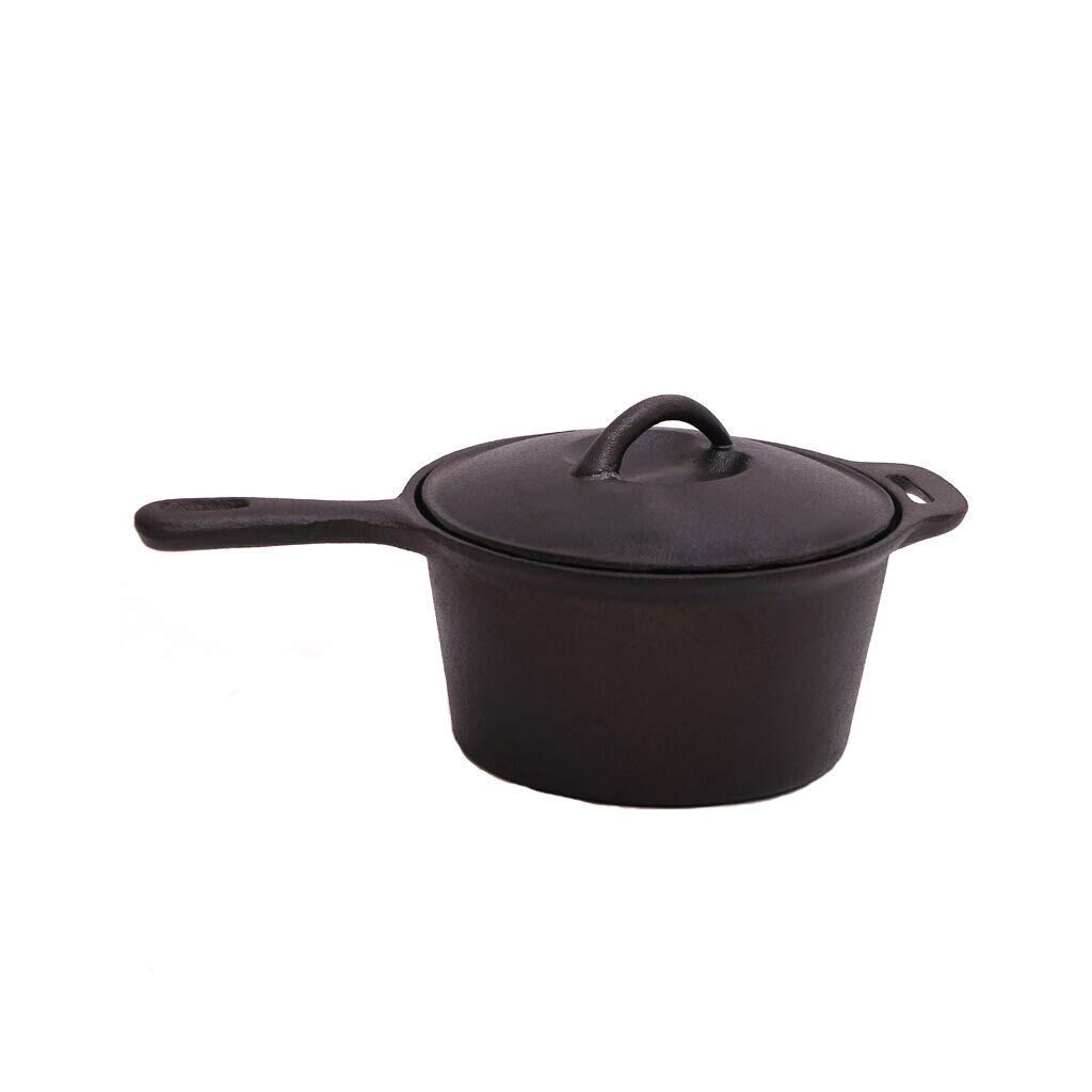 Carote Nonstick Saucepan with Glass Lid - Granite Coating Milk Pot & Soup Pot for Cooking, Boiling, Stewing - Perfect for Kitchen, Camping & Dorm Use
