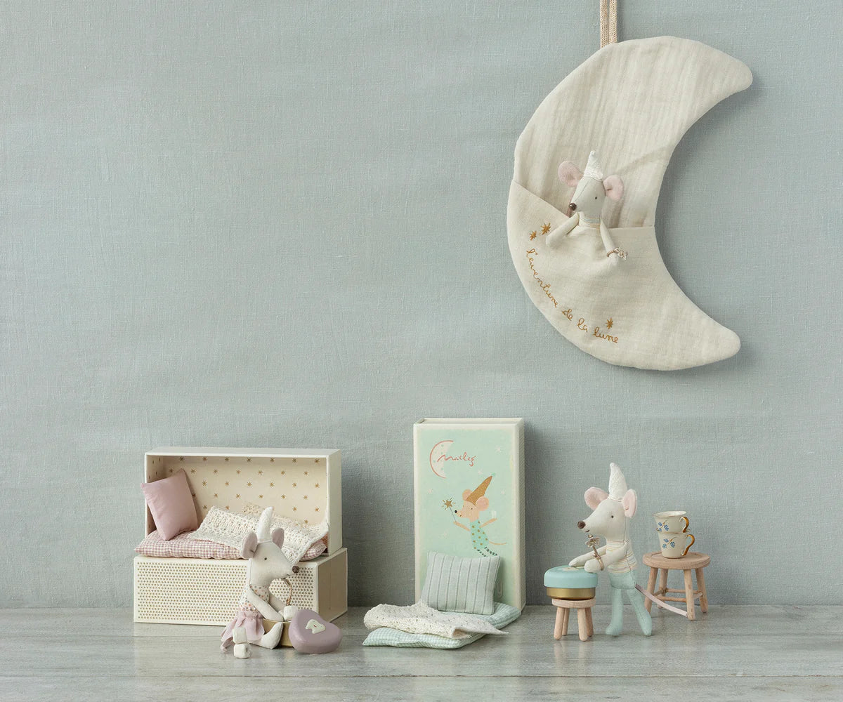 Tooth Fairy Mouse in a Matchbox - Cute Little Sister Doll for Kids | Perfect Gift for Tooth Fairy Traditions & Pretend Play