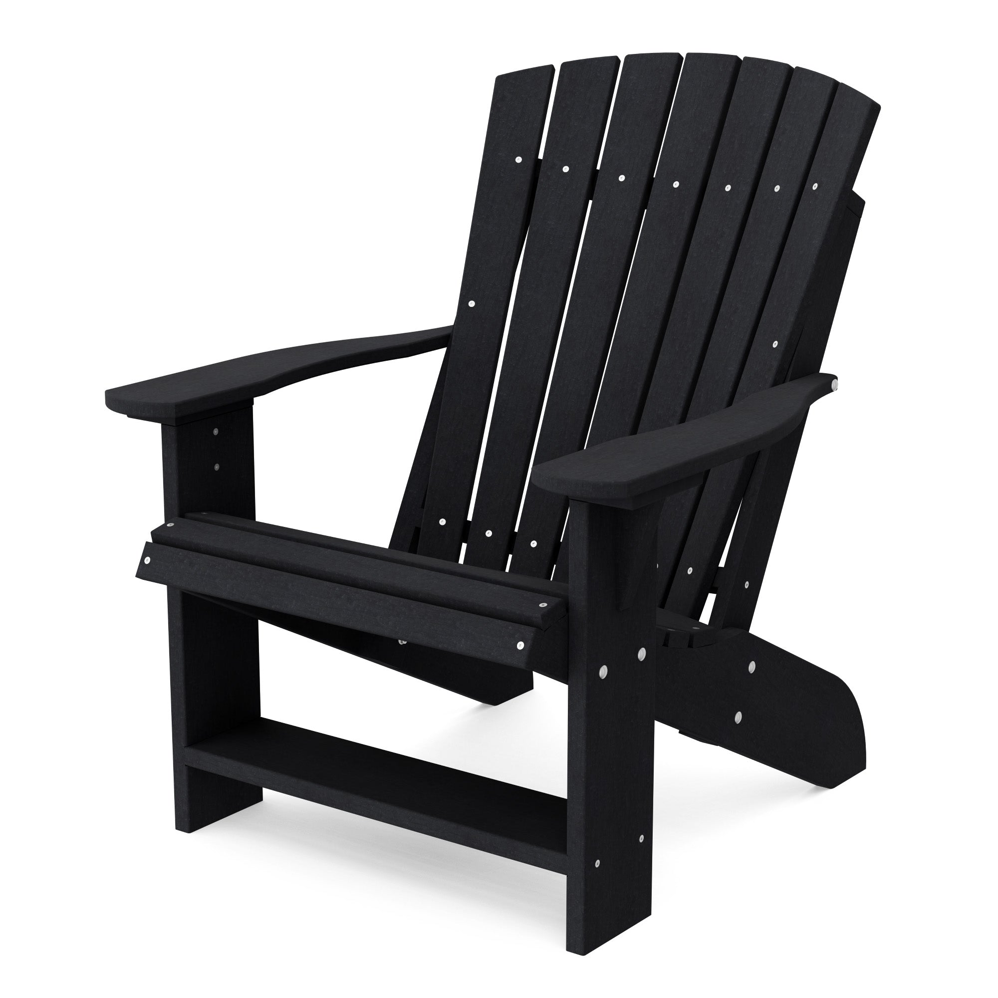 Premium Heritage Adirondack Chair - Solid Wood Outdoor Patio Furniture for Garden, Deck, Poolside & Backyard Relaxation
