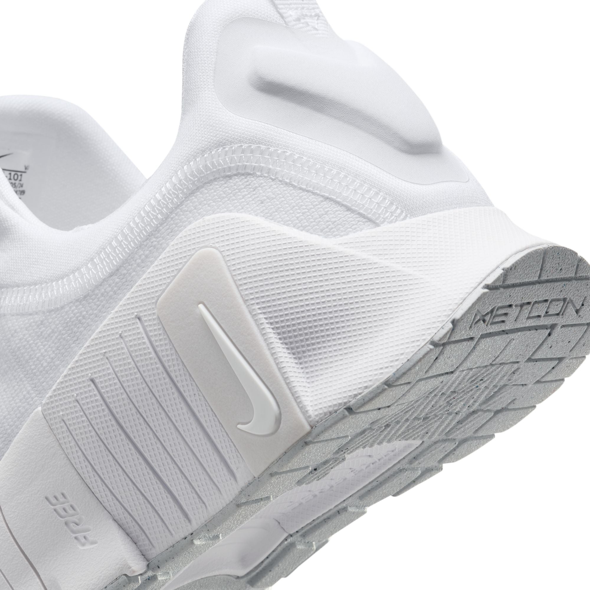 Women's Free Metcon 6 Cross Training Shoes - 101 White/Platinum Tint - Lightweight Gym Workout Shoes for Running, HIIT & Weightlifting - Perfect for CrossFit & Fitness Training