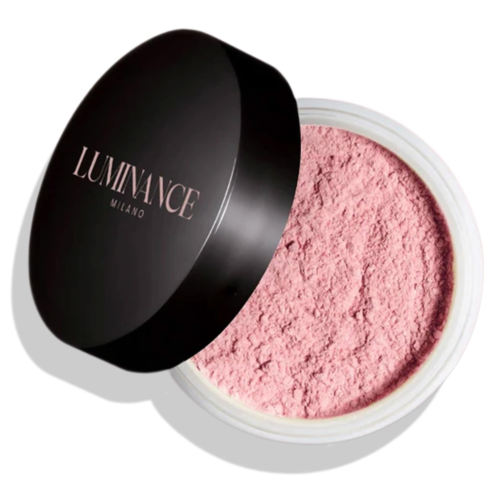 LUMINANCE Milano Pink Blurring Setting Powder - Translucent Finishing Powder for All Skin Types | Oil Control, Pore Minimizing, Matte Finish | Perfect for Daily Makeup & Photography