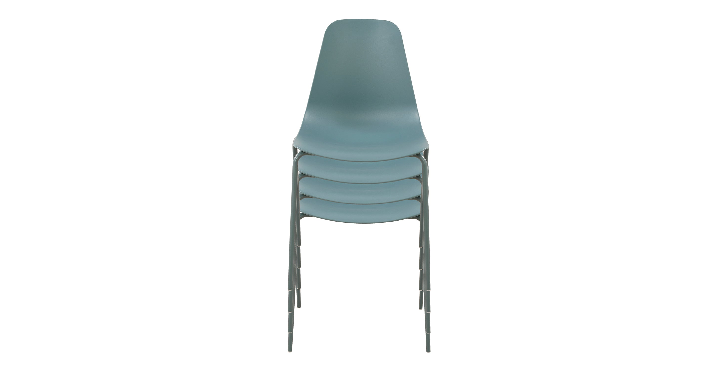Isla Stackable Dining Chair - Modern & Space-Saving for Restaurants, Cafes, and Home Dining Areas