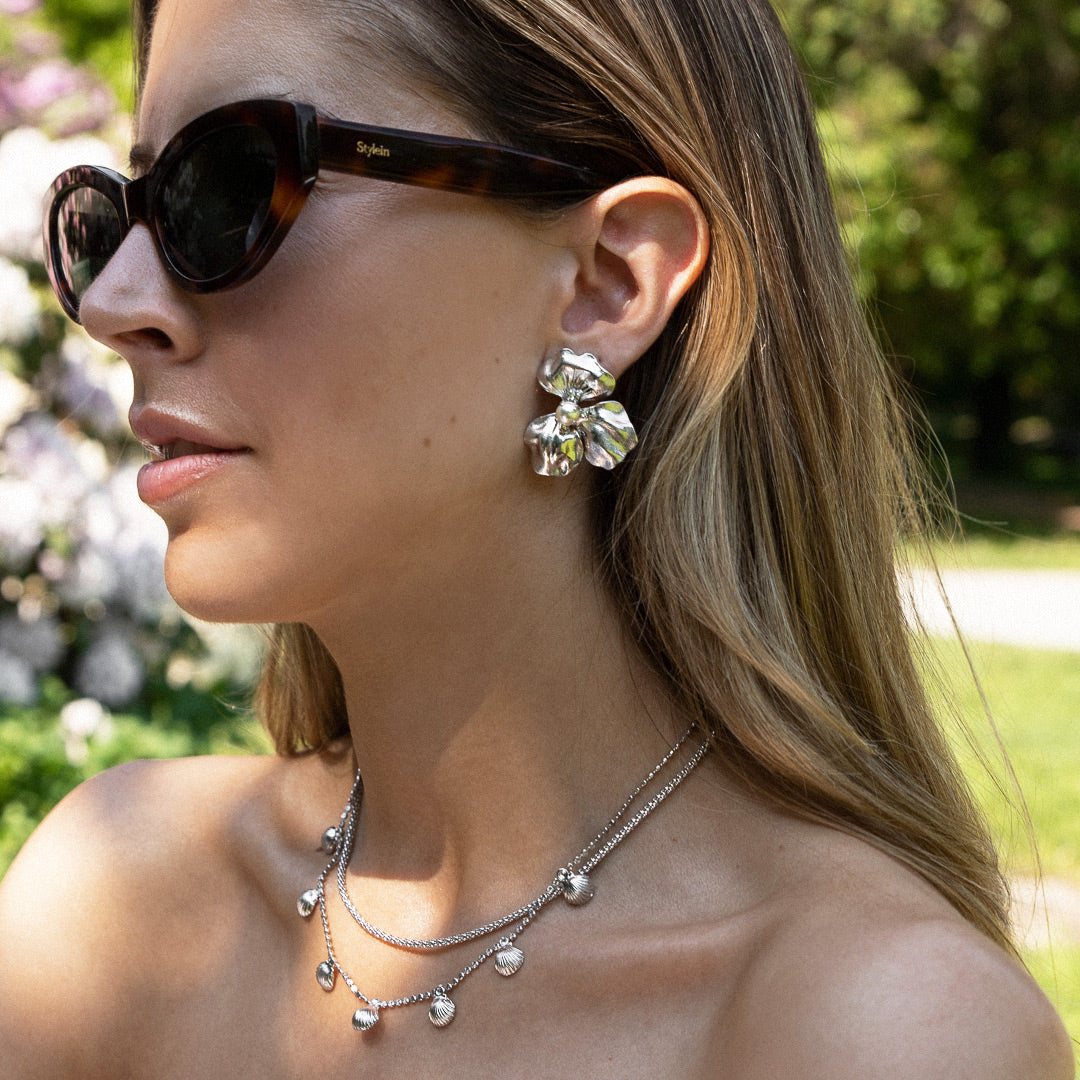 Gaura Pearl Earrings for Women - Elegant Dangle Drop Earrings for Wedding, Party & Special Occasions