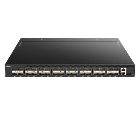 D-Link DQS-5000 32Q28 32-Port 100G Data Center Switch | High-Speed Network Switch for Cloud Computing & Enterprise Networks | Pre-Order Now