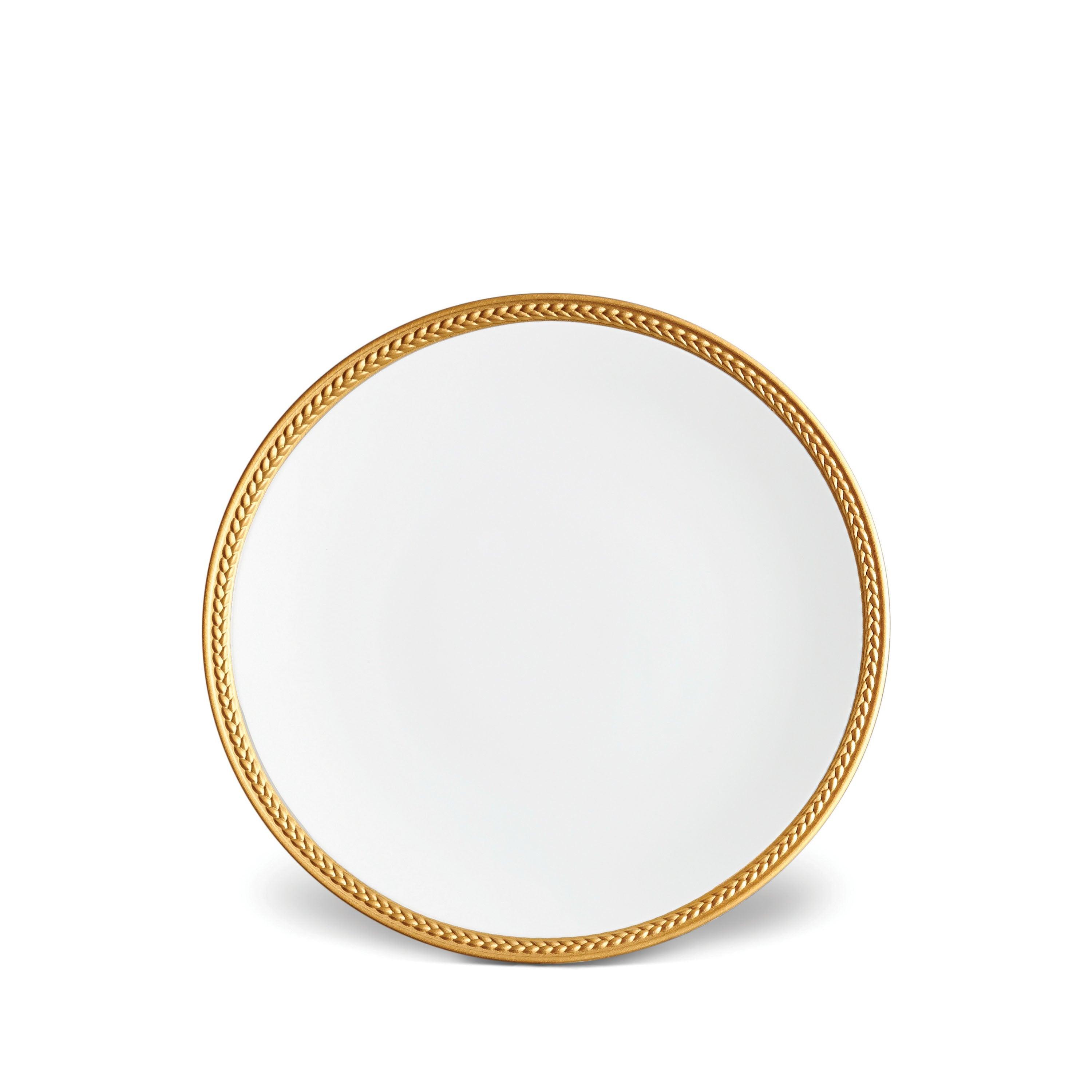 Braided Silk Dessert Plates - Elegant & Durable Porcelain Appetizer Plates for Cake, Fruit, Cheese - Perfect for Dinner Parties, Weddings, Tea Time