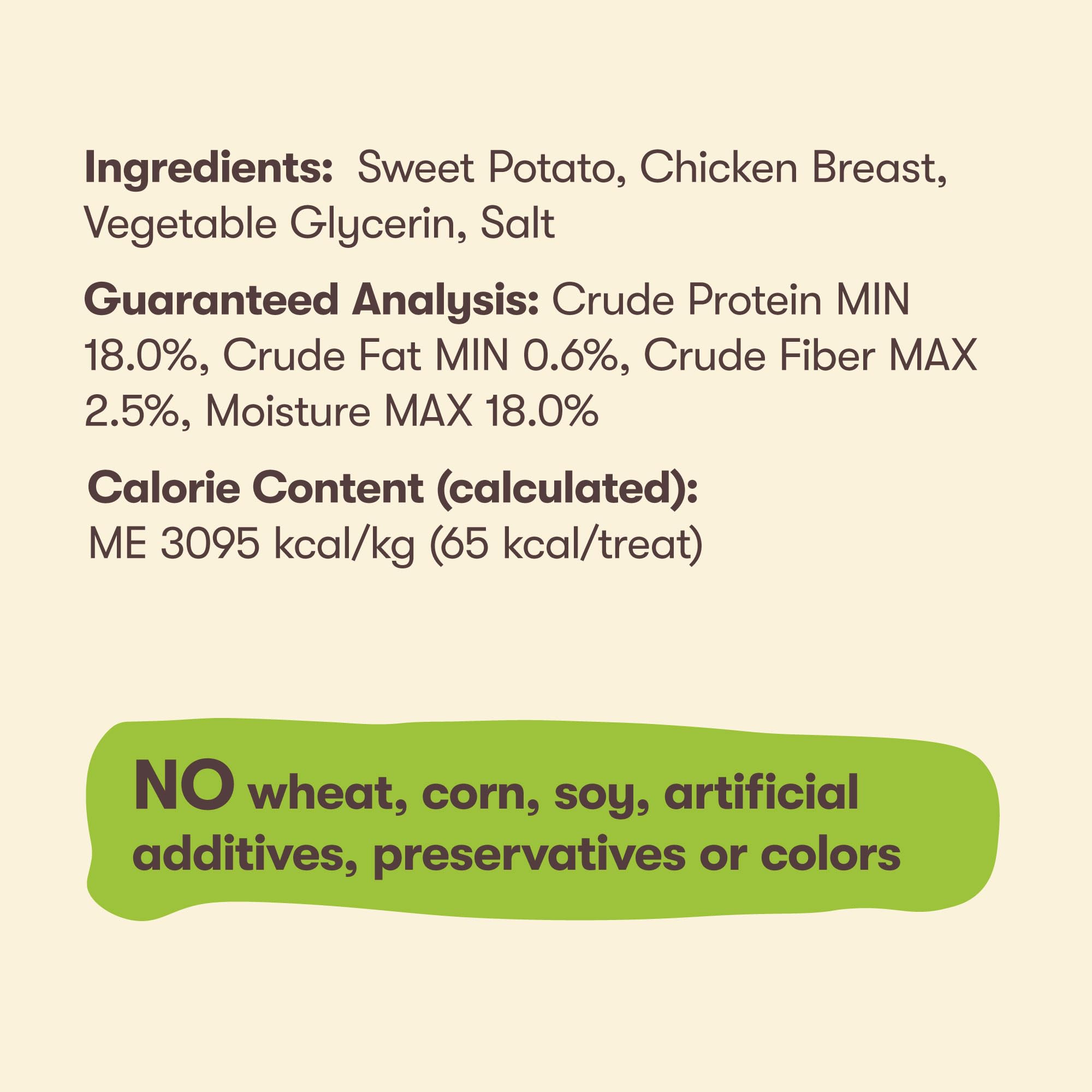 Natural Chicken Wrapped Sweet Potato Dog Treats by Pet 'n Shape - 42oz | Grain-Free, Healthy Chews for Small & Large Dogs | Perfect for Training, Rewards & Dental Health