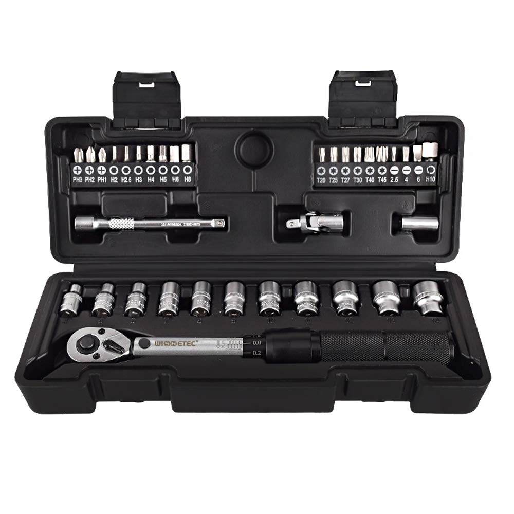VISLONE 35-in-1 Torque Wrench Set with 1/4