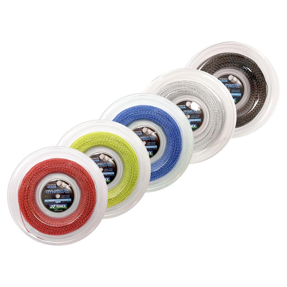Premium Dynawire Tennis String Reel - High-Performance Polyester String for Tennis Rackets | Perfect for Professional Players & Club Enthusiasts | Great for Competitive Matches & Practice Sessions