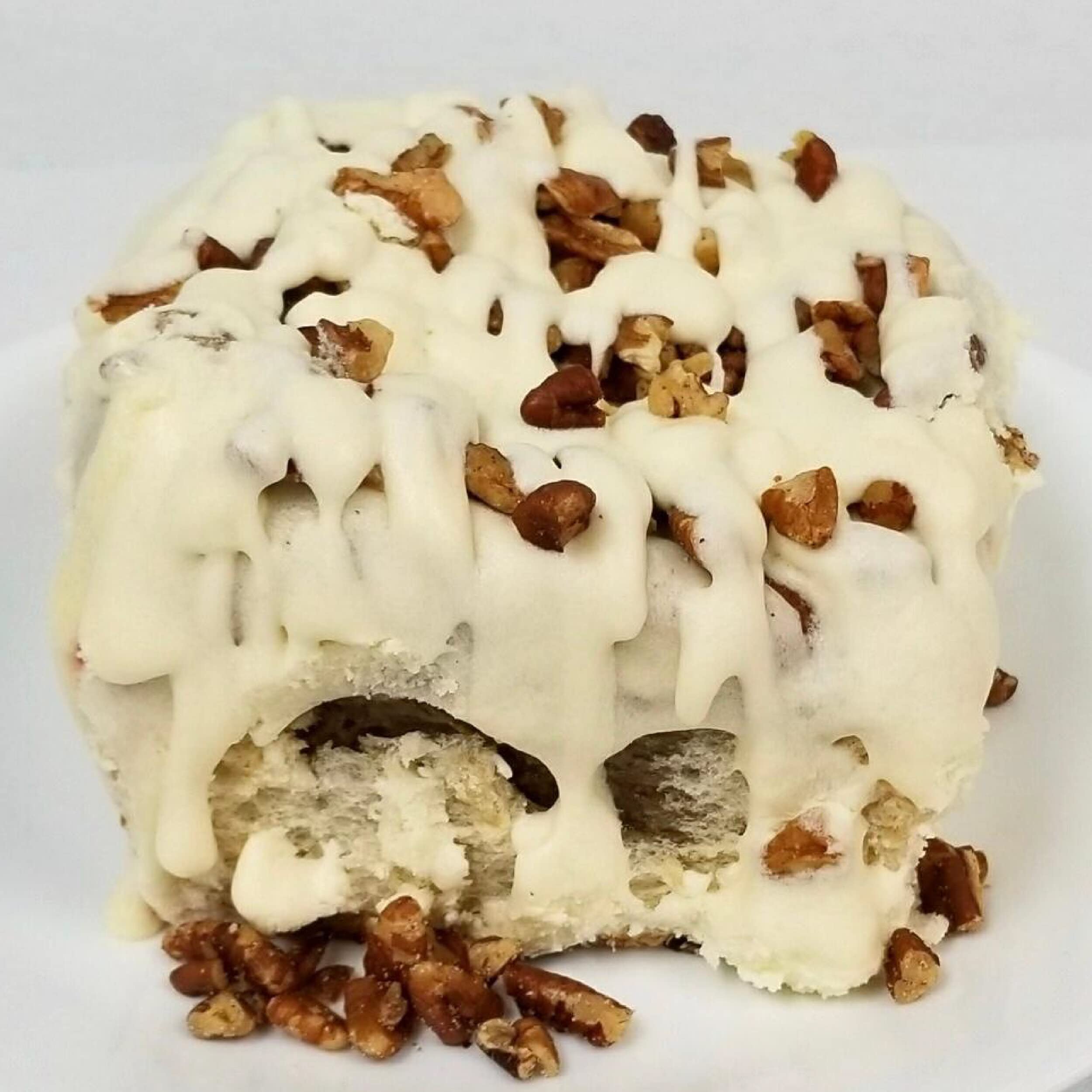 Gourmet Butter Pecan Cinnamon Rolls - Pack of 12 (6 oz Each) | Fresh Baked Breakfast Pastries for Holidays, Brunch & Family Gatherings
