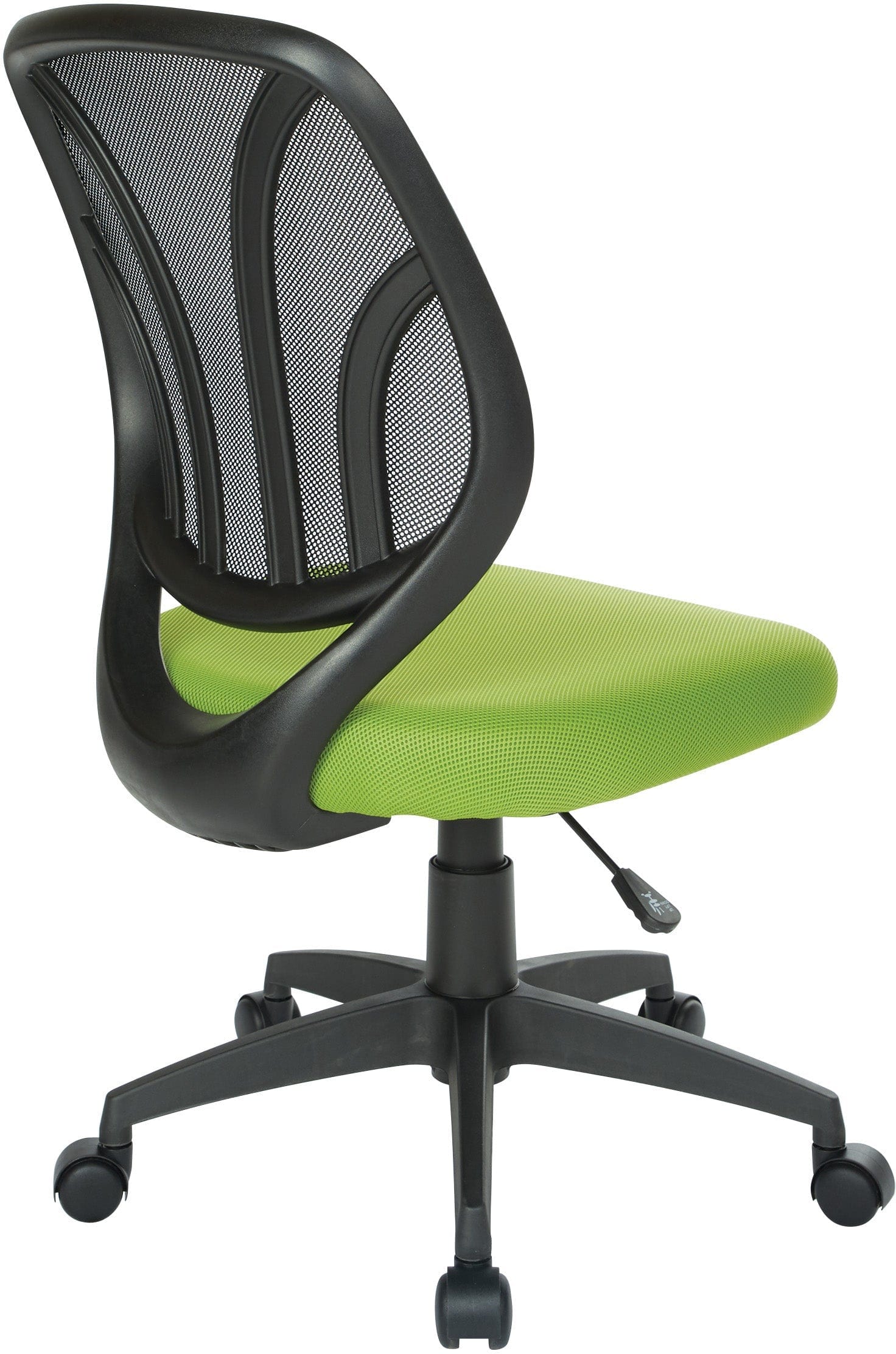 Office Star Screen Back Armless Task Chair [EM69200PN] - Ergonomic Mesh Office Chair for Home & Workspace, Ideal for Long Hours of Sitting & Computer Work