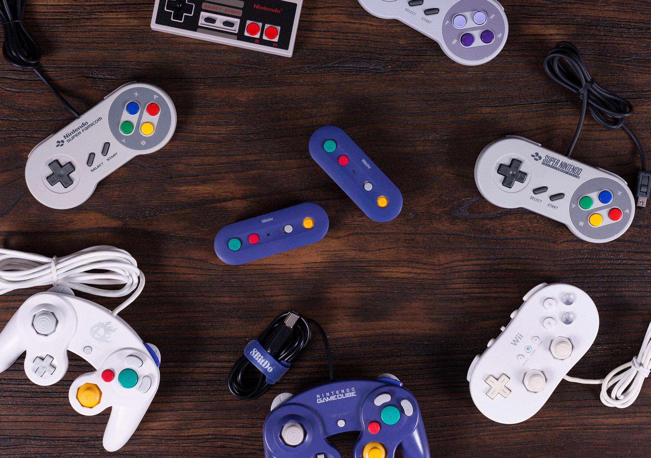 8Bitdo Gbros. Wireless Adapter for Nintendo Switch - Compatible with Wired GameCube & Classic Edition Controllers - Seamless Wireless Gaming Experience for Nintendo Switch - Perfect for Smash Bros, Mario Kart & Retro Gaming Sessions