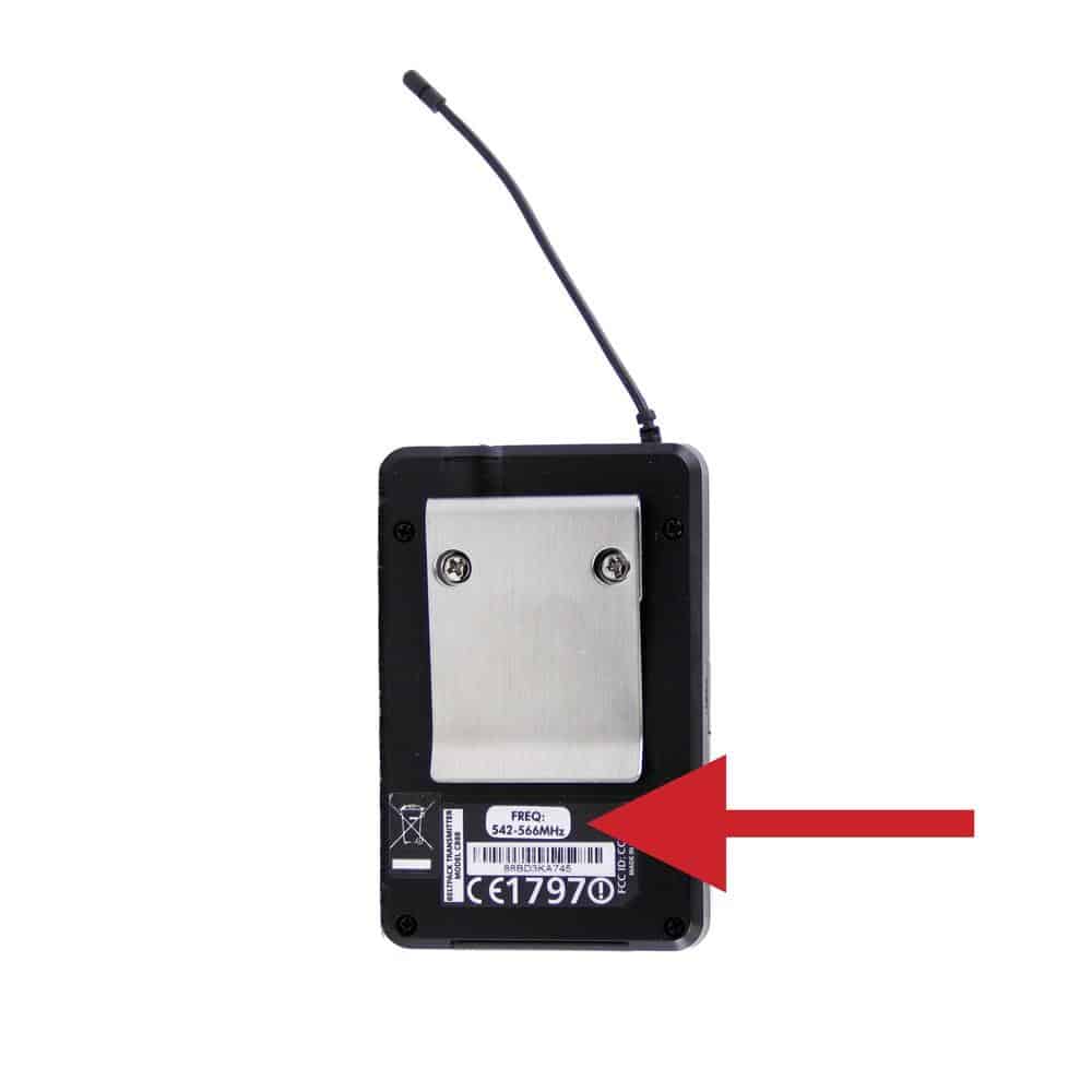 Samson Concert 88 CB88X Professional Wireless Bodypack Transmitter - Ideal for Live Performances, Theater, and Public Speaking Events