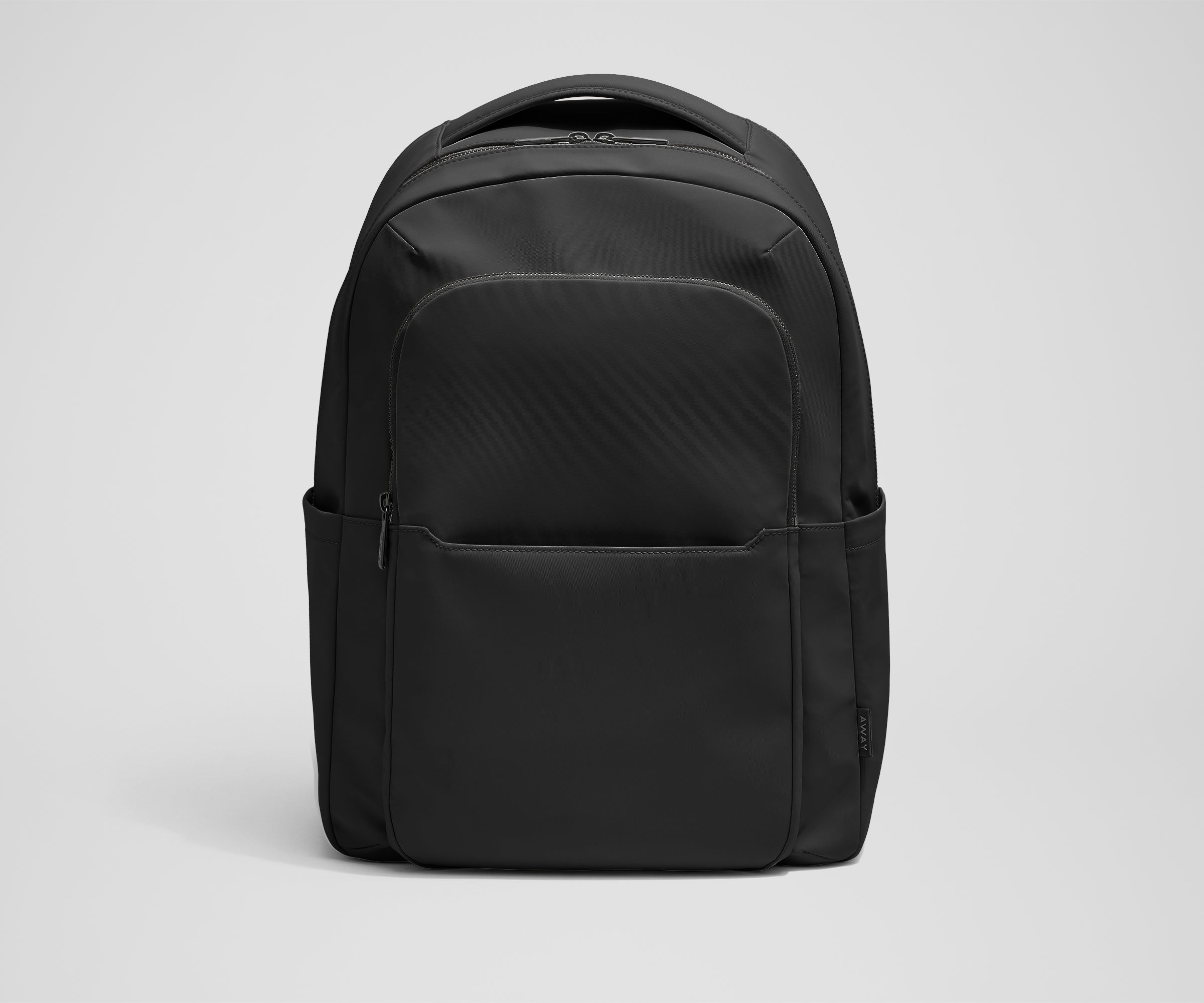 Jet Black Commuter Backpack - Durable Laptop Backpack for Work & Travel - Perfect for Business Professionals & Students