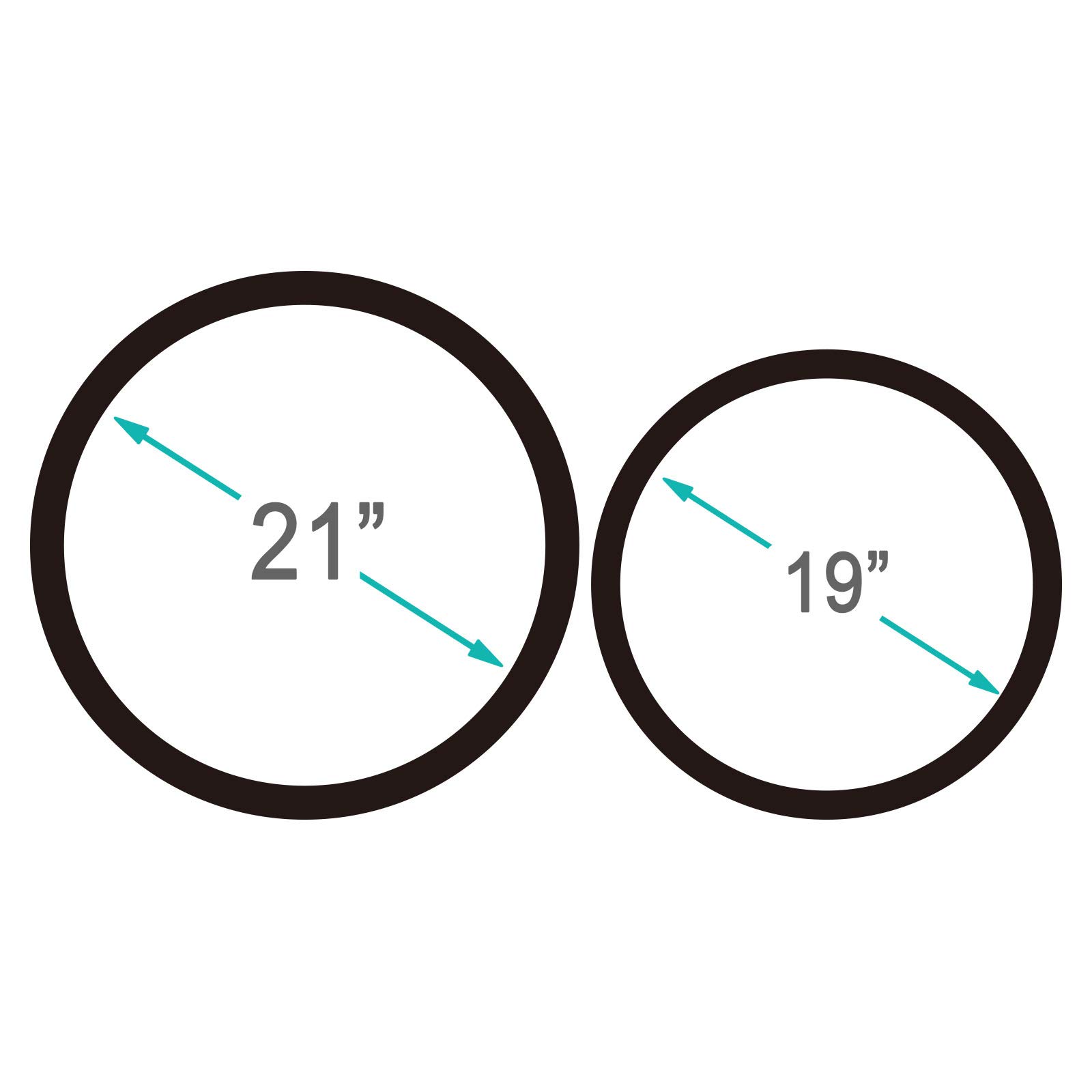 KETABAO Dirt Bike Rim Tape R01 Decal Stickers Stripes - 21 & 19 Inch Wheel Rim Stickers for Honda CRF250R CRF450R CRF 250R 450R - High Visibility Blue Reflective Design - Perfect for Motocross, Off-Road Racing & Trail Riding