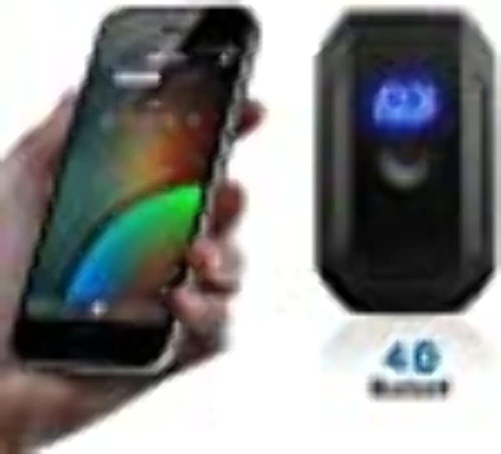 XKGLOW XK-Chrome Bluetooth LED Light Controller - Wireless Music Sync & Smart App Control for Car, Motorcycle, Home Decoration & Party Lighting