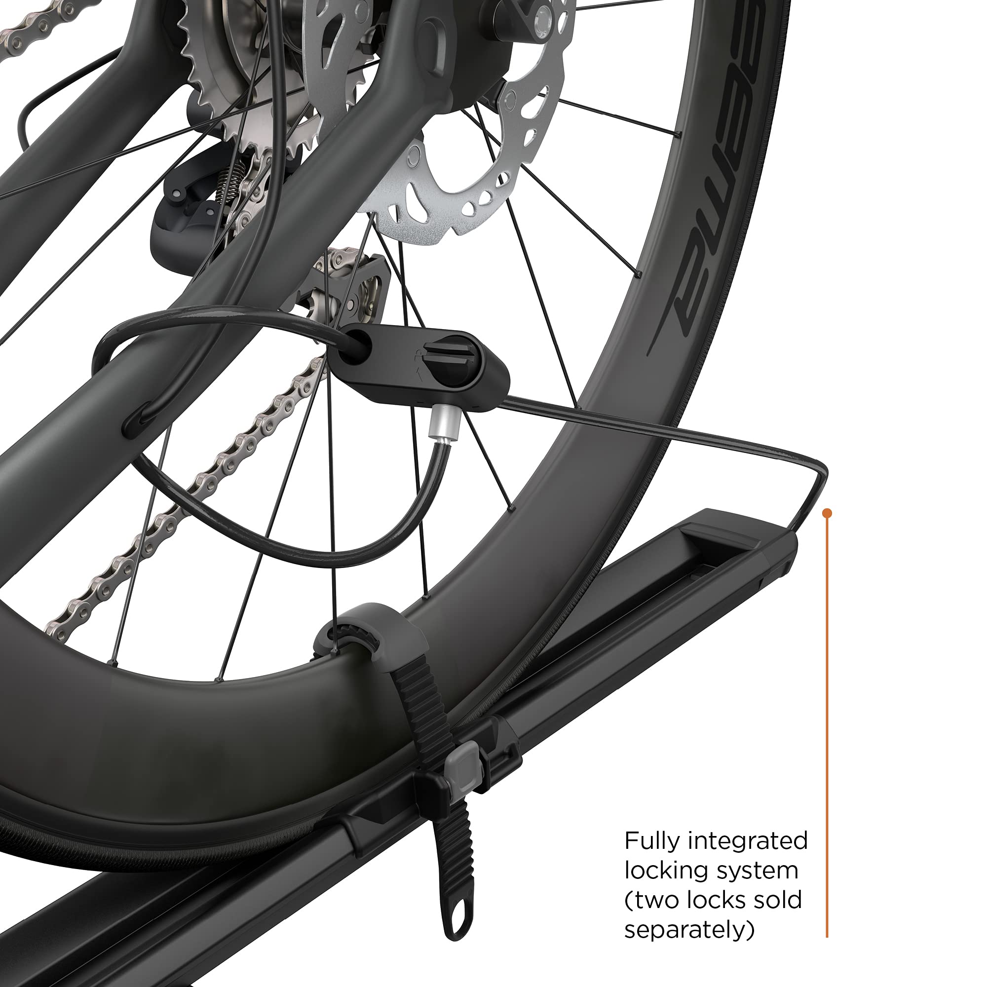 Thule TopRide Roof Mounted Bike Rack - Secure & Easy-to-Use Bicycle Carrier for Cars, SUVs & Trucks | Perfect for Road Trips, Mountain Biking & Outdoor Adventures
