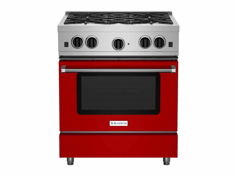 Bluestar RCS30SBV2 30-Inch Professional Gas Range with Sealed Burners - Commercial-Grade Cooking for Home Chefs - Perfect for Gourmet Kitchens & Serious Home Cooking