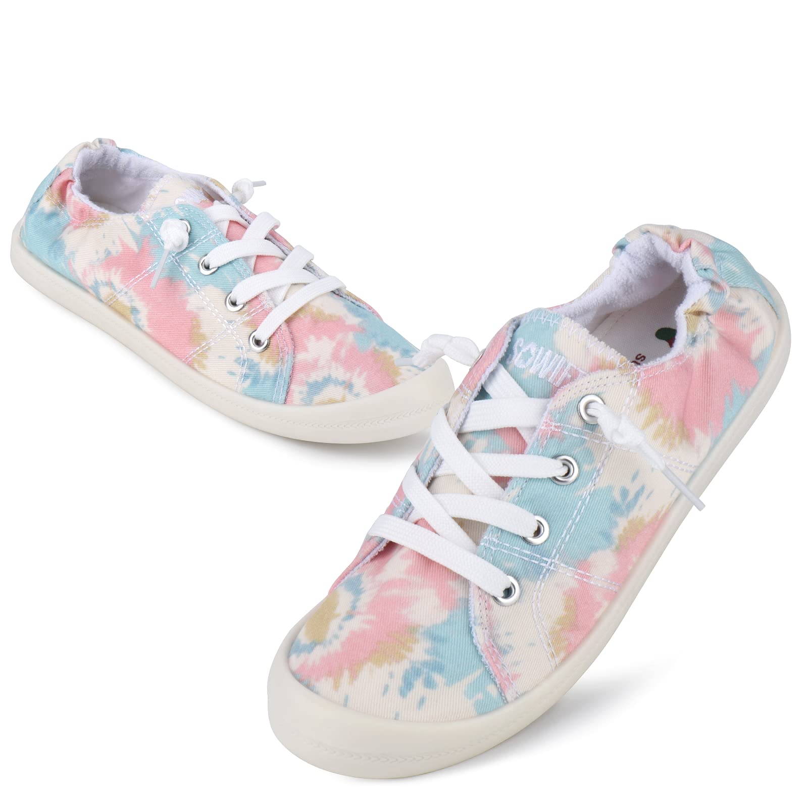 Sowift Women's Slip On Canvas Sneakers - Lightweight Low Top Casual Shoes for Walking, Comfortable Classic Flats | Perfect for Daily Wear, Travel & Outdoor Activities