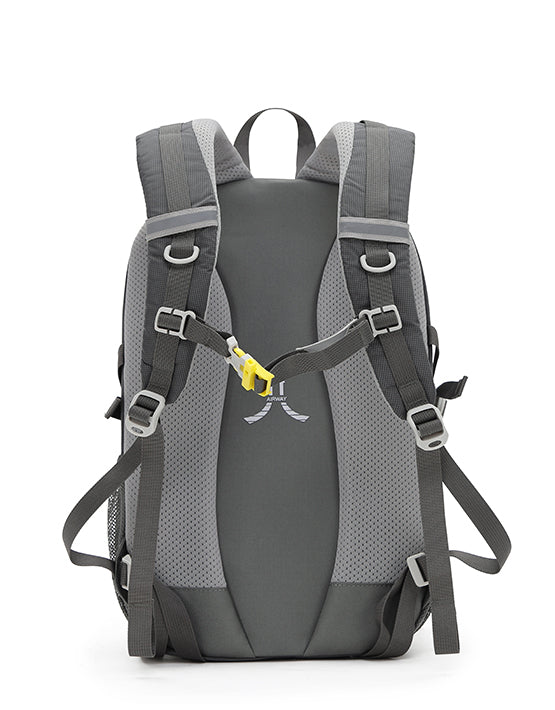 Tosca TCA944 20L Deluxe Backpack Grey - Durable Travel Backpack for Work, School & Outdoor Adventures