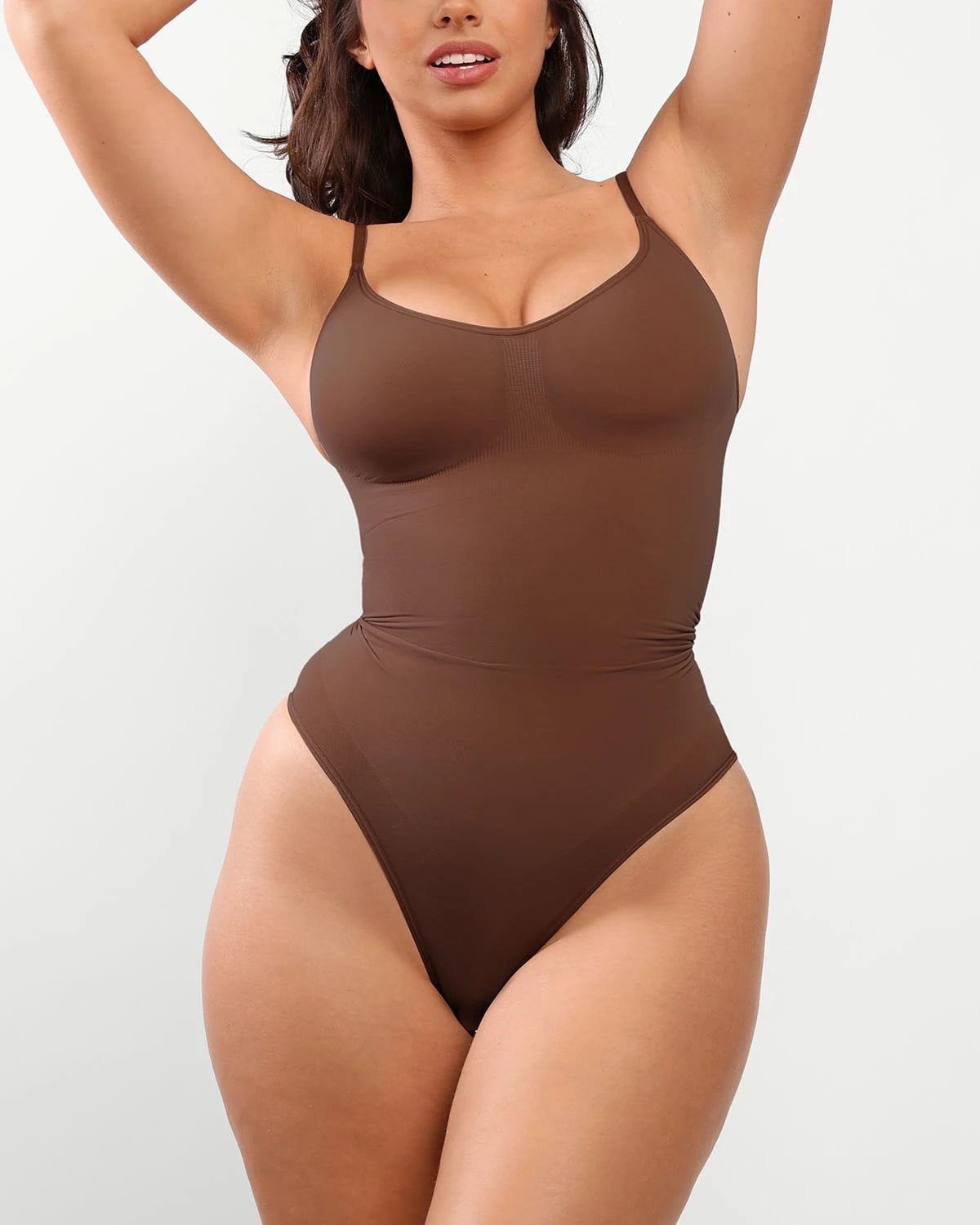 Comfortable Everyday Wear Smooth Bodysuits for Women - Perfect for Layering, Workouts & Casual Outfits