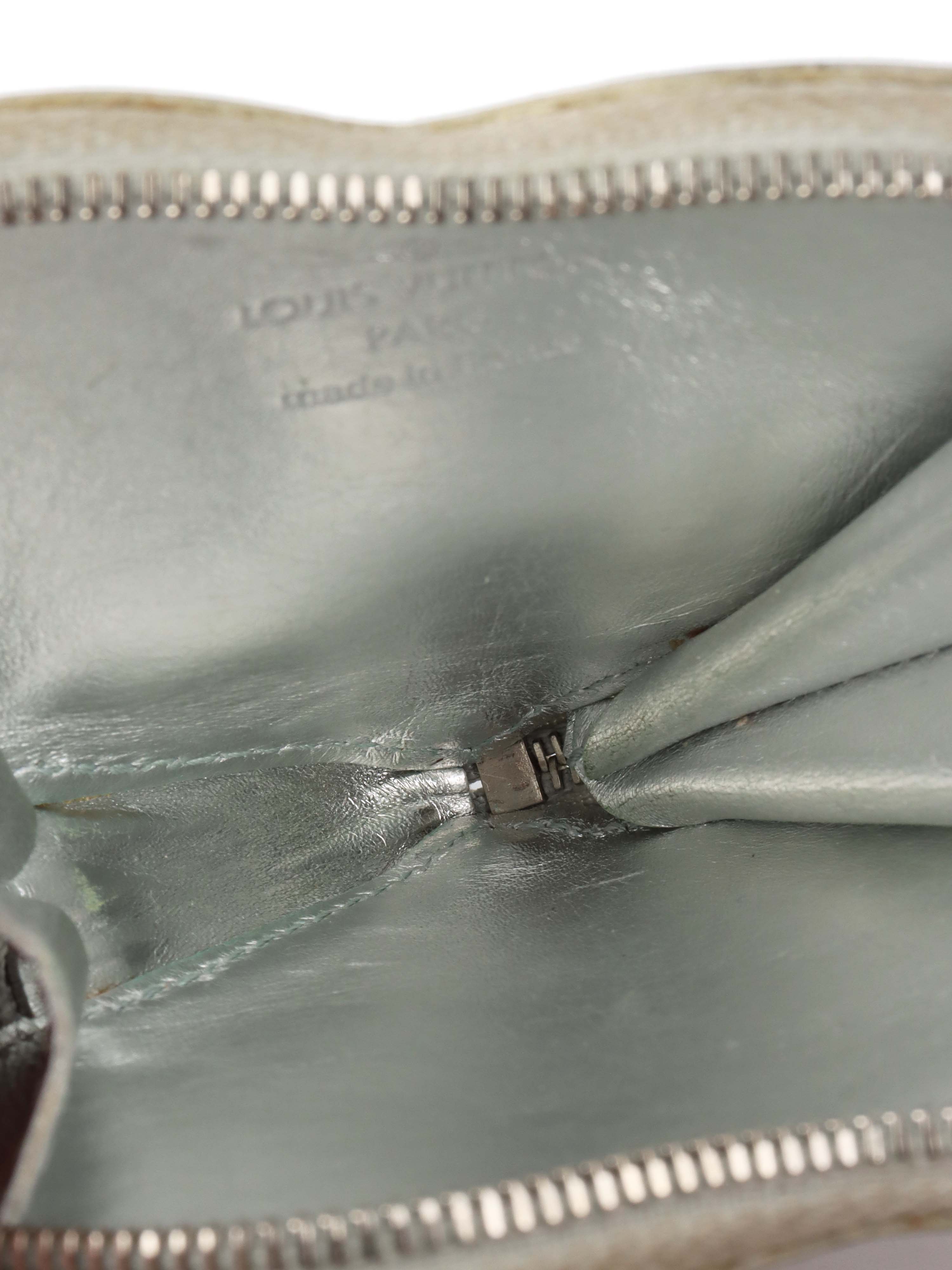 Louis Vuitton Monogram Silver Heart Coin Purse - Luxury Small Wallet for Women, Perfect for Coins, Cards & Cash | Ideal for Parties, Travel & Everyday Use