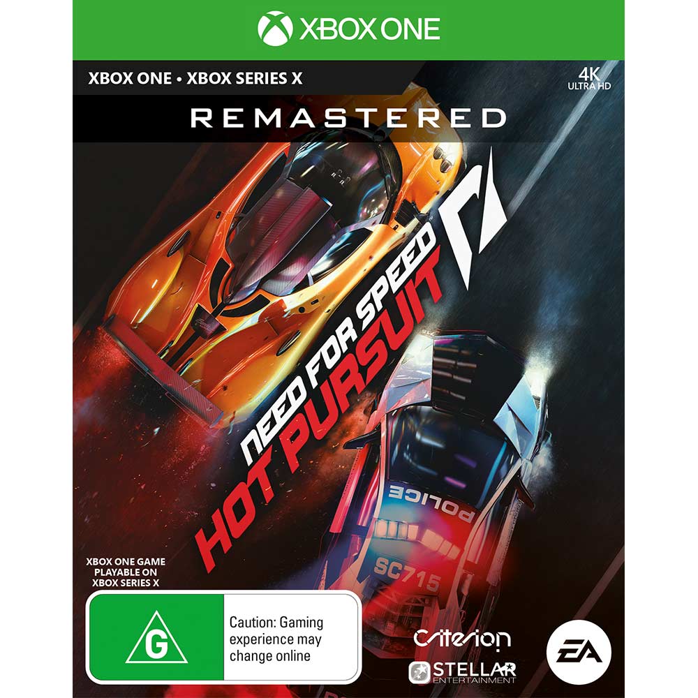 Need for Speed Hot Pursuit Remastered - Xbox One Game | High-Speed Racing & Police Chase Action | Perfect for Racing Enthusiasts & Multiplayer Gaming Nights