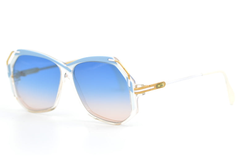 Cazal 189 292 Sunglasses - Retro Aviator Style for Men & Women - UV Protection & Polarized Lenses - Perfect for Driving, Beach & Outdoor Activities