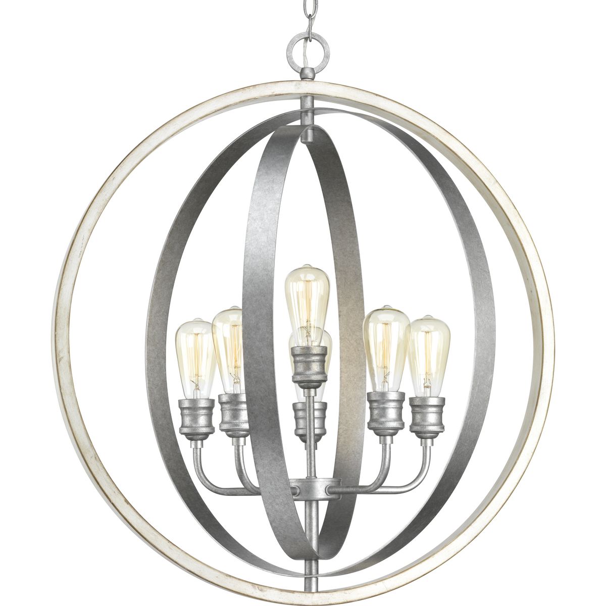 Conestee Collection 6-Light Modern Pendant Lighting Fixture for Dining Room, Kitchen Island, and Living Room Decor