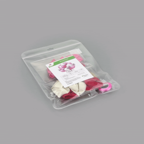 Balloonify Pink Confetti Balloon Set - 20 Pieces Party Decorations for Birthdays, Weddings & Baby Showers - 1 Count Box