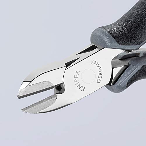 KNIPEX 77 02 135 H ESD Electronics Diagonal Cutters - 5.25-Inch Precision Wire Cutters with Carbide Cutting Edges | Ideal for Electronics Repair, Circuit Board Work & DIY Projects