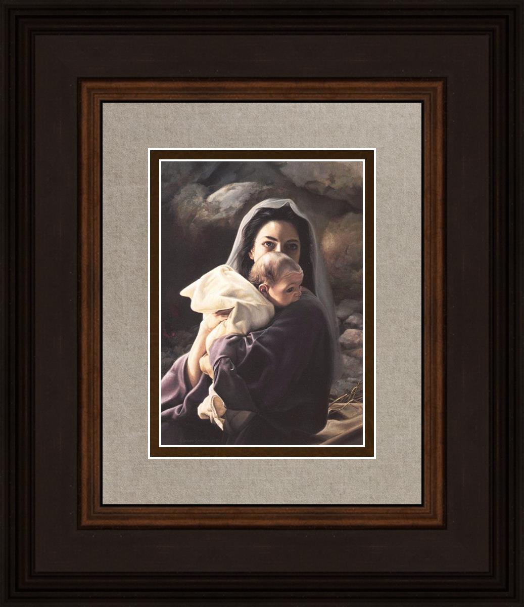 Be It Unto Me Religious Painting by Liz Lemon Swindle - Inspirational Christian Art for Home, Church & Office Decor