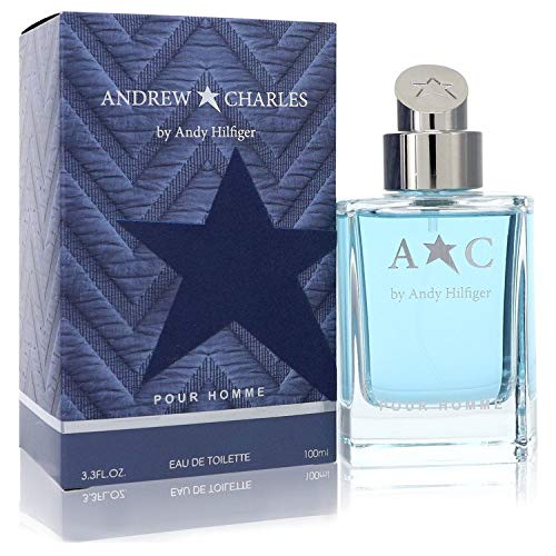 Andrew Charles Cologne by Andy Hilfiger - 3.3 oz Eau De Toilette Spray for Men | Fresh & Stylish Fragrance | Perfect for Date Night, Office & Special Occasions