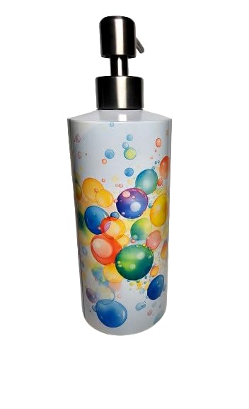 GERM JUICE MONSTER 18oz Stainless Steel Soap Dispenser with Pump - Antibacterial Kitchen Soap Dispenser for Bathroom, Kitchen Sink, and Countertop Use