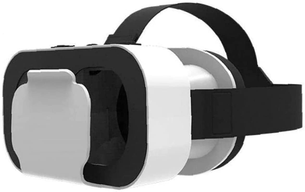 3D VR Headset with Anti-Blue Light Protection - HD Universal Virtual Reality Goggles Compatible with iPhone & Android Phones - Adjustable & Comfortable VR Glasses for Kids & Adults - Perfect for Gaming, Movies & Virtual Travel - Portable Gift Idea
