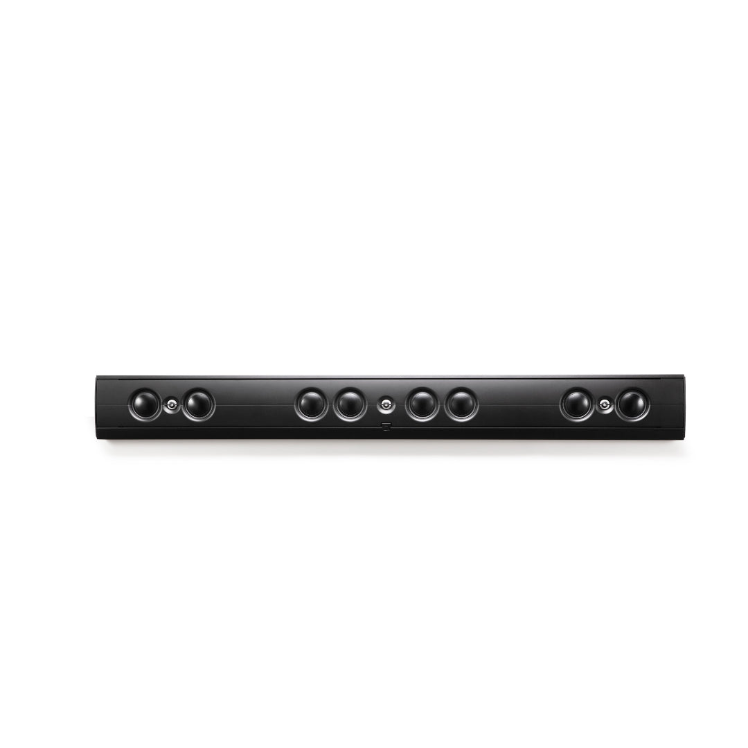 Definitive Technology Mythos 3C On-Wall Passive Soundbar - Premium Home Theater Speaker for Movies, Music & Gaming - Perfect for Living Rooms & Entertainment Spaces