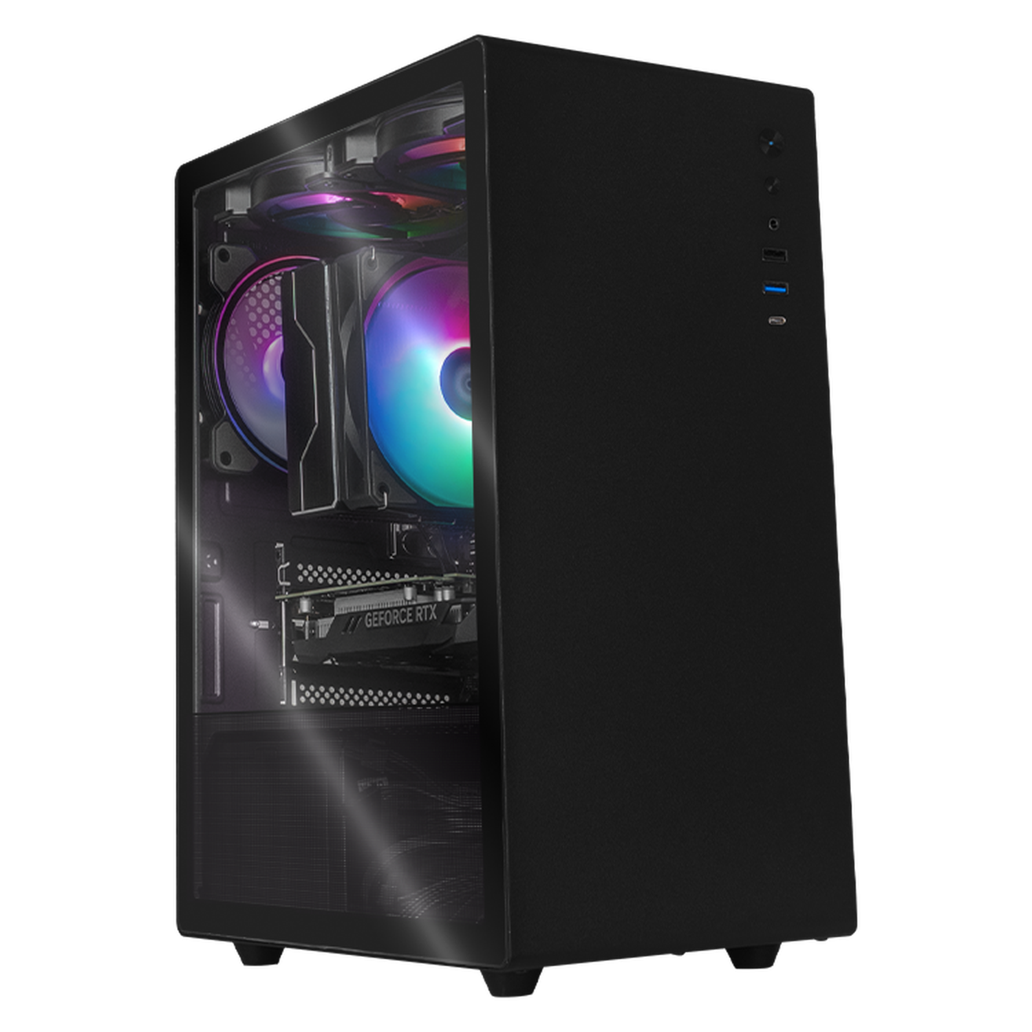 Xtreme Pro Gaming PC - NVIDIA GeForce RTX 3050, AMD Ryzen 7 5800X, 16GB RAM, 1TB SSD, WiFi - Black | High-Performance Desktop Computer for 4K Gaming, Streaming & Content Creation