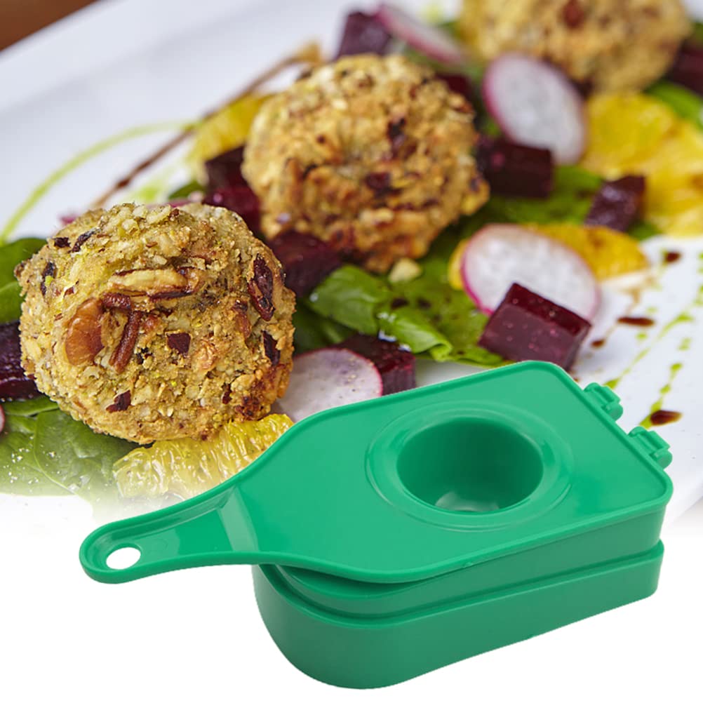 Banana Patacones Mold - Plastic Kitchen Tostones & Meatball Maker - DIY Cooking & Baking Gadget for Latin Cuisine - Perfect for Making Tostones, Meatballs & Fried Plantains