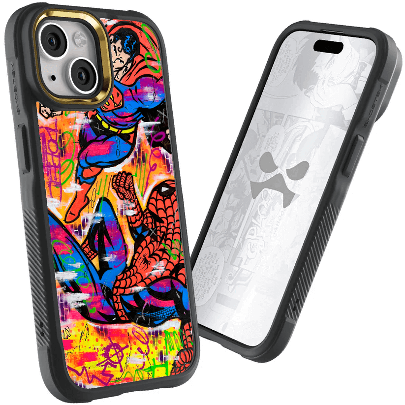 Spider-Man vs Superman Limited Edition Spray Paint by Doped Out M - Premium Street Art Graffiti Supplies for Urban Decor & Comic Fan Collectibles