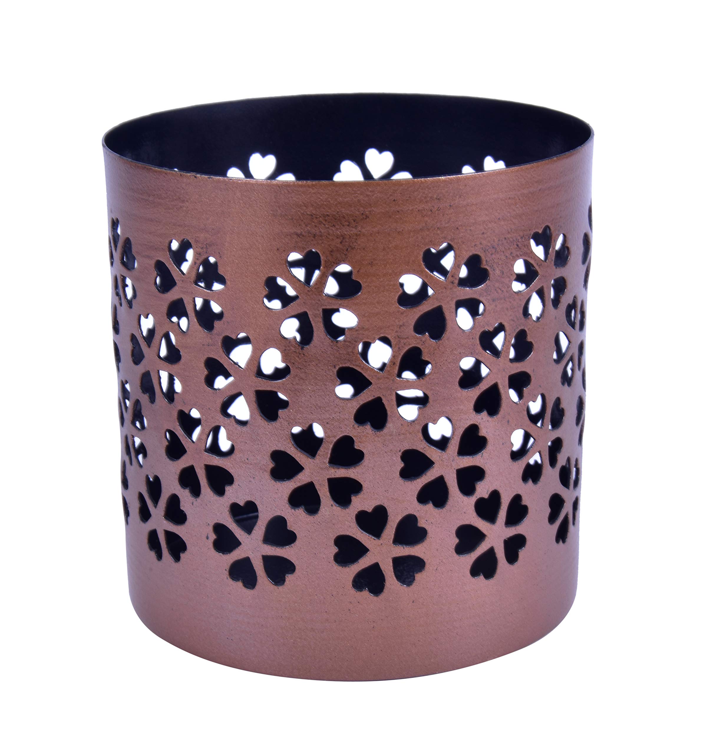 Handmade Metallic Tealight Candle Holder - Elegant Wedding Table Decor, Party Centerpiece & Home Décor for Romantic Ambiance | Perfect for Aromatherapy, Dinner Parties & Special Occasions