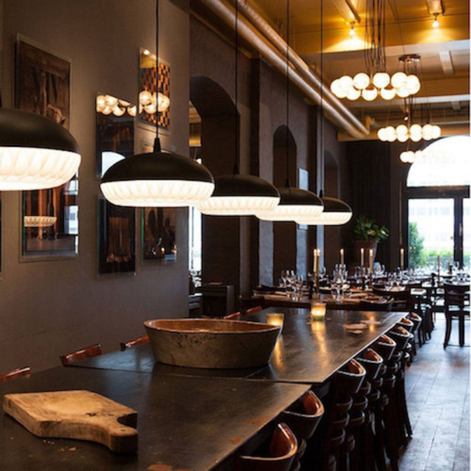 Aeon Rocket Pendant Light - Modern Industrial Ceiling Lighting Fixture for Kitchen Island, Dining Room, Bedroom & Living Room Decor