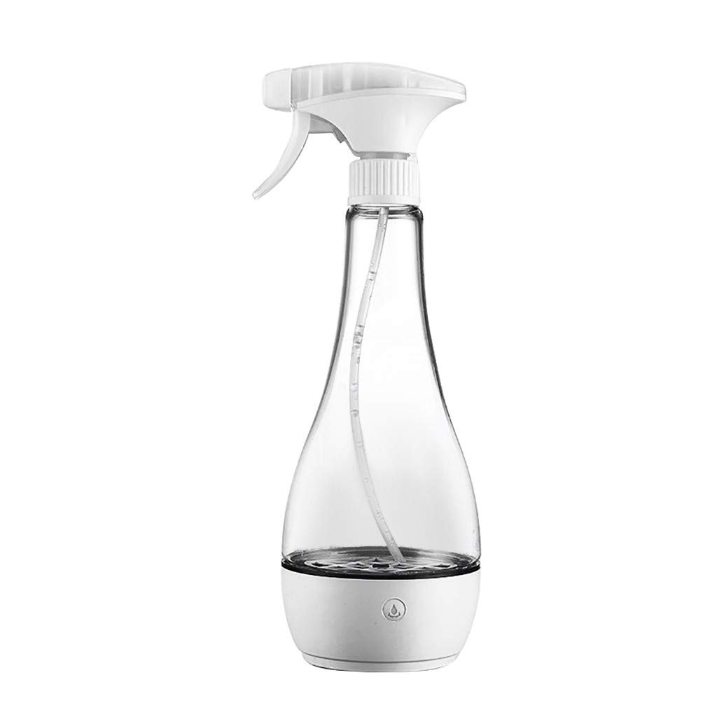 Zerlibeaful Hypochlorous Acid Spray Bottle - 16oz White Household Cleaning Bottle with Adjustable Nozzle for Disinfecting, Sanitizing & Tea Box Storage | Perfect for Kitchen, Bathroom & Office Use