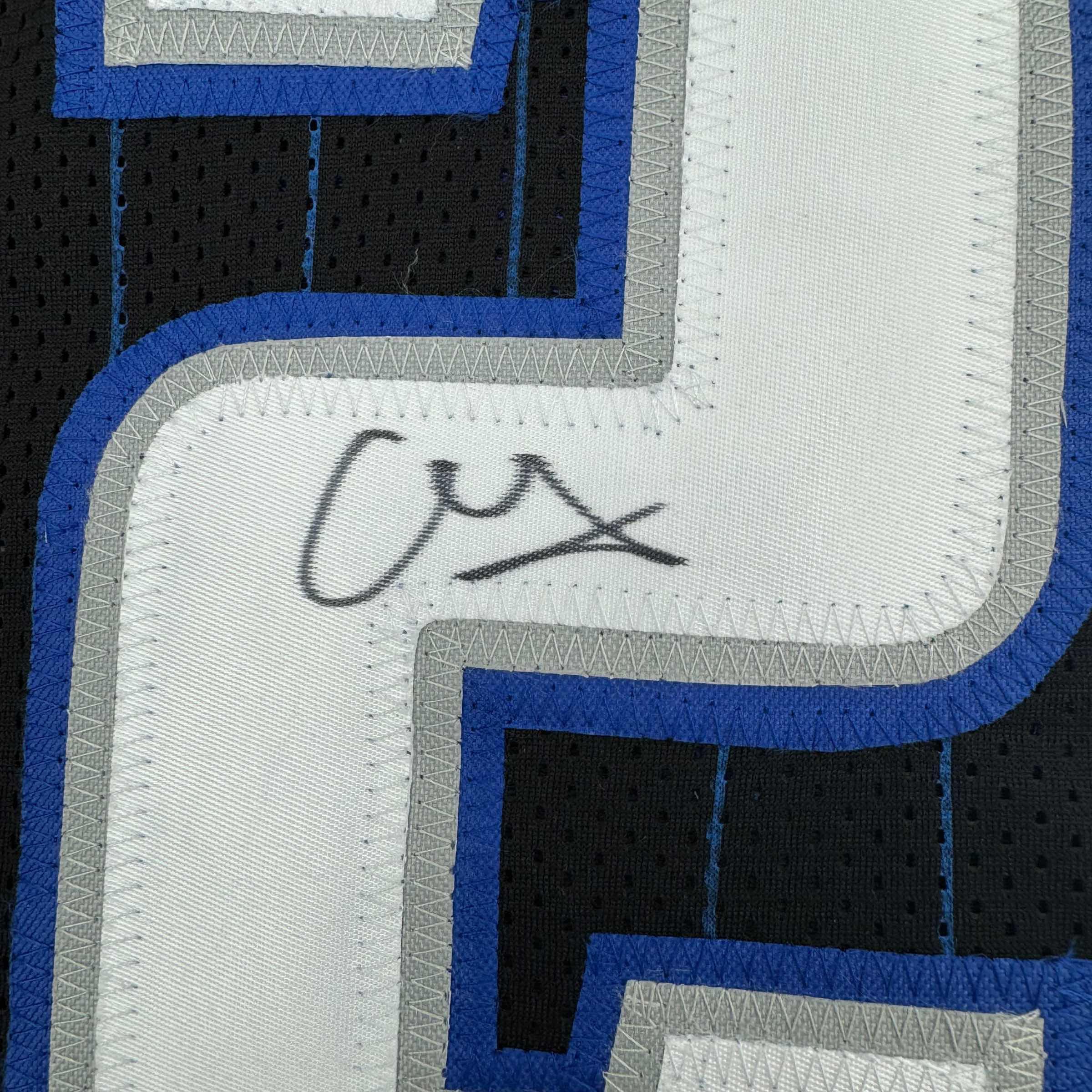 Authentic Autographed Franz Wagner Orlando Magic Black Basketball Jersey with Beckett BAS COA - Perfect for Collectors, Fans, and Sports Memorabilia Displays