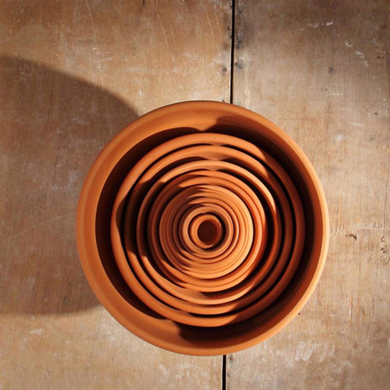 10/12/20pcs Red Terracotta Flower Pots with Drainage Holes - 3x3cm Small Clay Planters for Cacti, Succulents, Herbs - Perfect for Indoor Windowsill, Office Desk, and Garden Decor