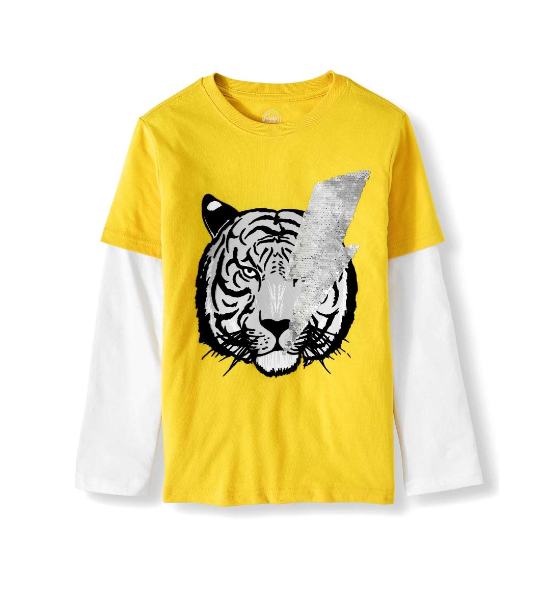 Wonder Nation Boys' Long Sleeve Graphic Tee - Play & School Outfits