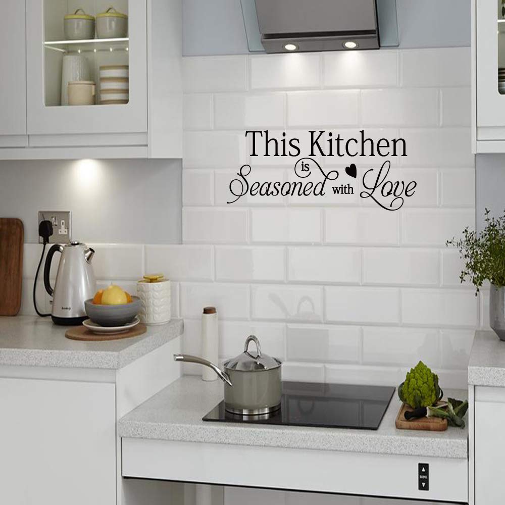 Love Quotes Kitchen Wall Stickers - Vinyl Home Decor for Kitchens